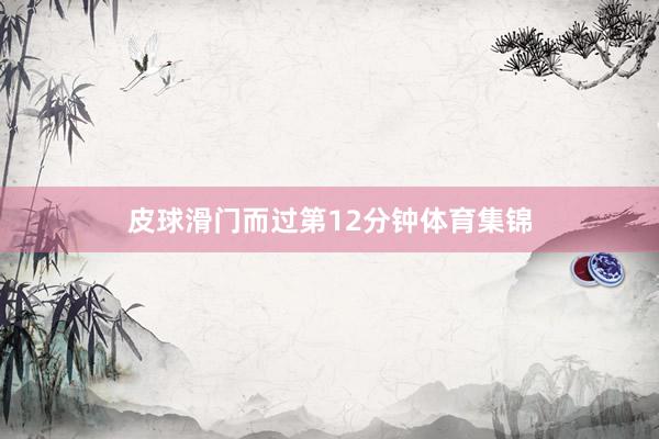皮球滑门而过第12分钟体育集锦