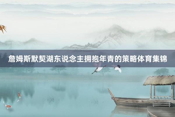 詹姆斯默契湖东说念主拥抱年青的策略体育集锦
