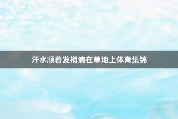 汗水顺着发梢滴在草地上体育集锦