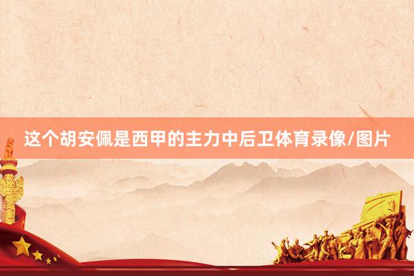 这个胡安佩是西甲的主力中后卫体育录像/图片