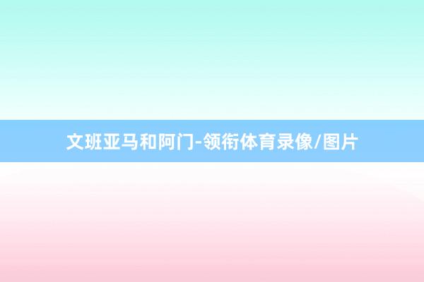 文班亚马和阿门-领衔体育录像/图片