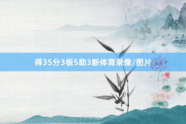 得35分3板5助3断体育录像/图片